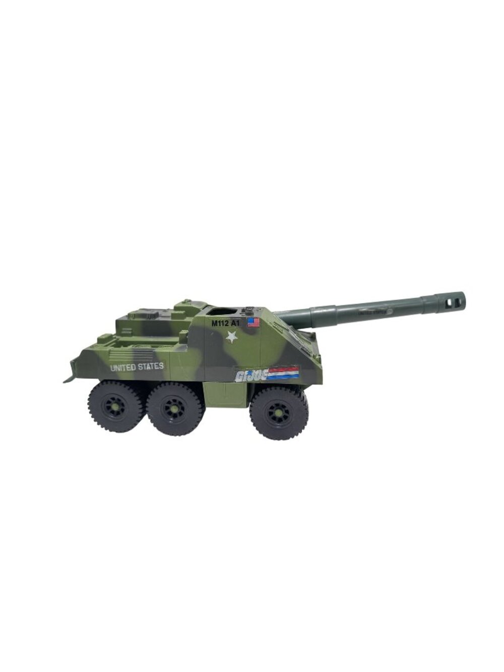 G.I. Joe Slugger Cannon Tank Vehicle Hasbro M112-A1 80266 Incomplete 1984